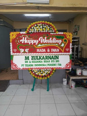 Papan Bunga di Alun Alun Kupang